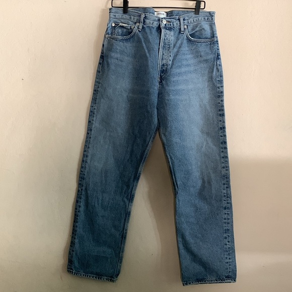 AGOLDE 90'S PINCH WAIST HIGH RISE STRAIGHT SIZE 30 - Picture 2 of 8